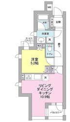 北千住駅 徒歩10分 3階の物件間取画像